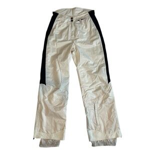 Obermeyer Ridgeline Insulated Ski Snowboard Winter Sports Pants White Size 8